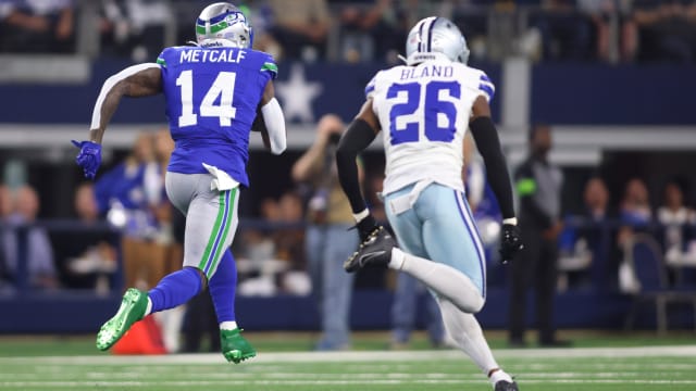 dk metcalf daron bland dallas cowboys  